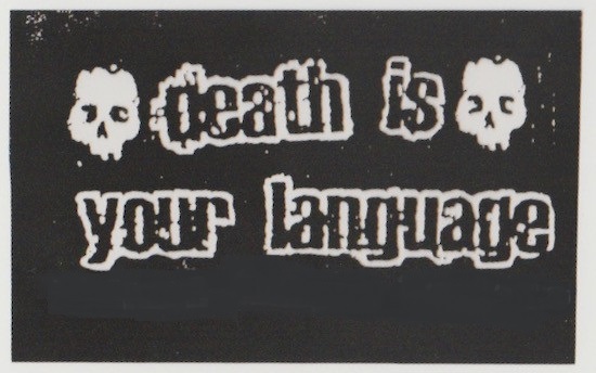 DEATH IS YOUR LANGUAGE picture
