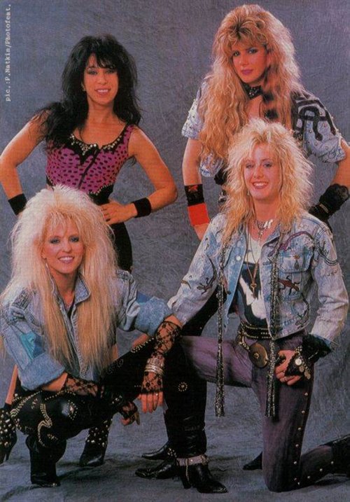 Vixen is an allfemale rock band who had numerous hits on their first two 