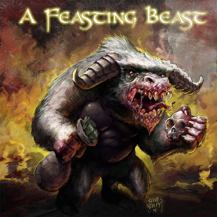 A FEASTING BEAST - Discorruption cover 