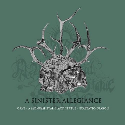 A MONUMENTAL BLACK STATUE - A Sinister Allegiance cover 
