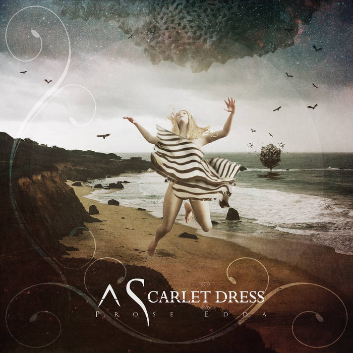 A SCARLET DRESS - Prose Edda cover 
