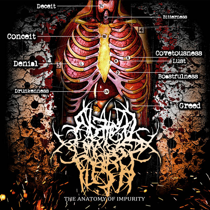 ABATED MASS OF FLESH - The Anatomy Of Impurity cover 