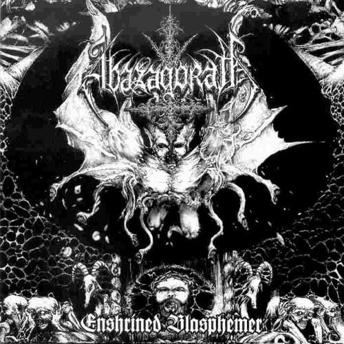 ABAZAGORATH - Enshrined Blasphemer cover 