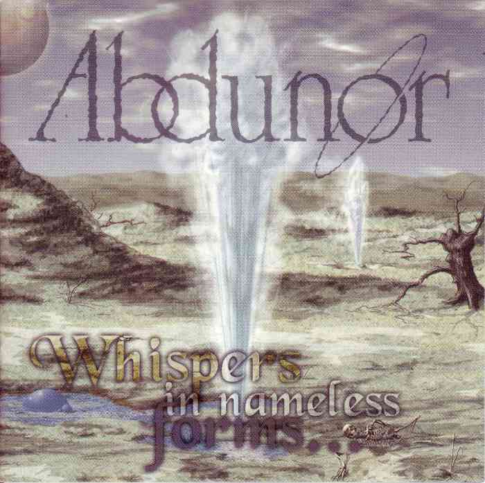 ABDUNOR - Whispers in Nameless Forms cover 