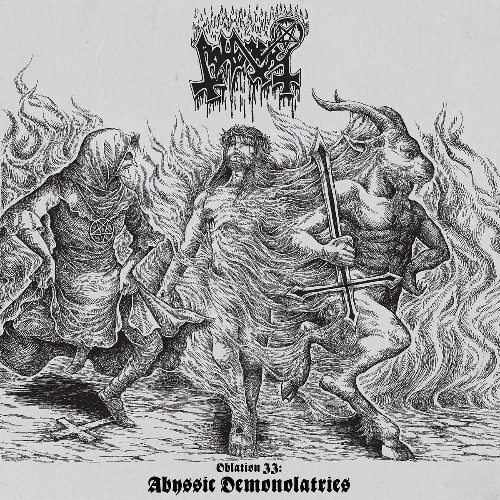 ABHORER - Oblation II: Abyssic Demonolatries cover 