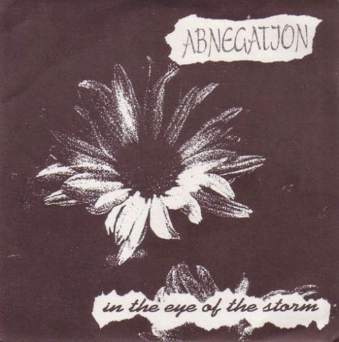 ABNEGATION - In the Eye of the Storm cover 