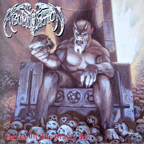 ABOMINATION - Curses of the Deadly Sin cover 