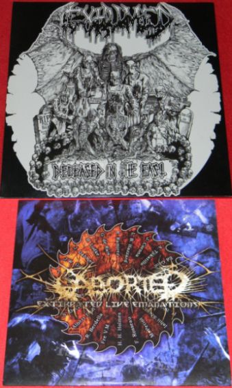 ABORTED - Deceased in the East / Extirpated Live Emanations cover 