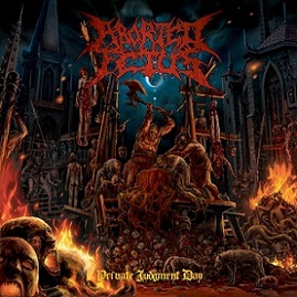 ABORTED FETUS - Private Judgment Day cover 