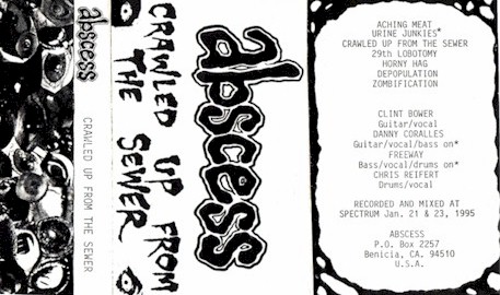 ABSCESS - Crawled Up from the Sewer cover 
