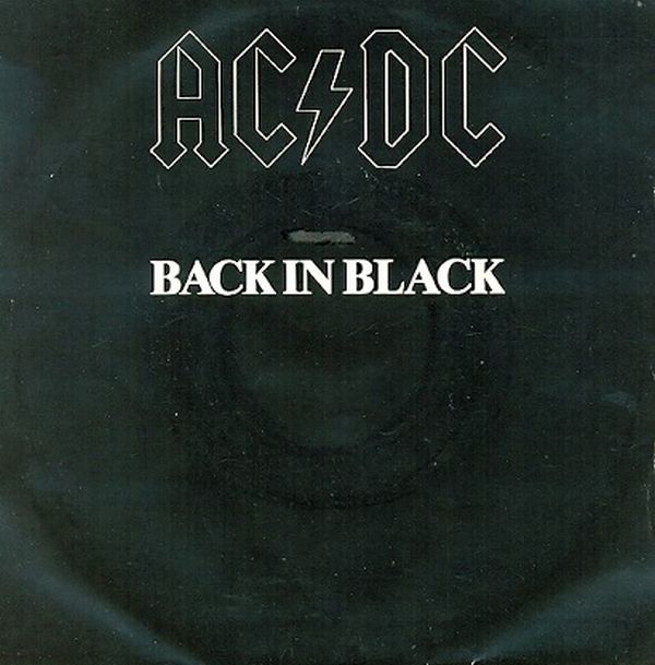 AC/DC - Back In Black cover 