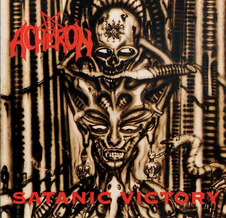 ACHERON - Satanic Victory cover 