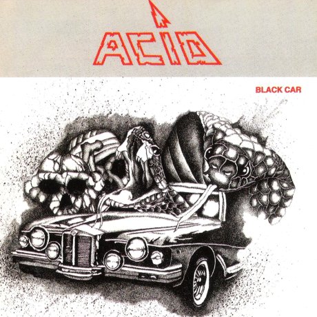 ACID - Black Car cover 