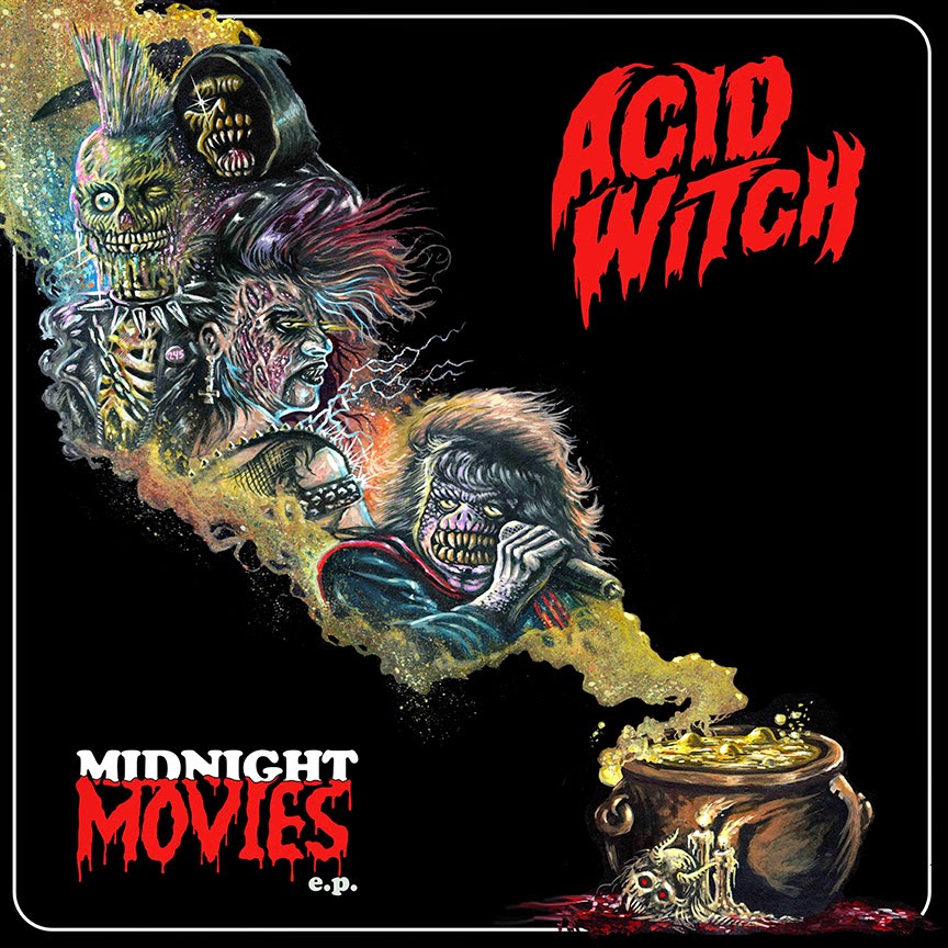 ACID WITCH - Midnight Movies cover 