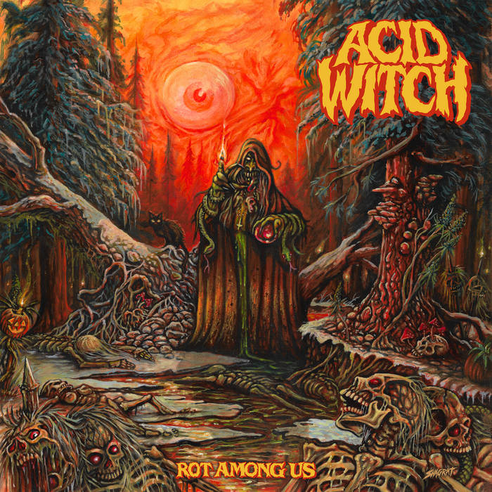 ACID WITCH - Rot Among Us cover 