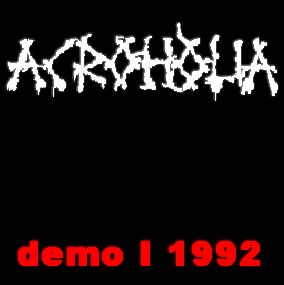 ACROHOLIA - Demo I 1992 cover 
