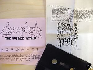 ACROPHET - The Answer Within cover 