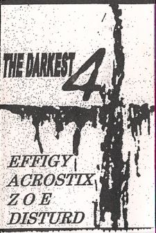 ACROSTIX - The Darkest 4 ‎ cover 