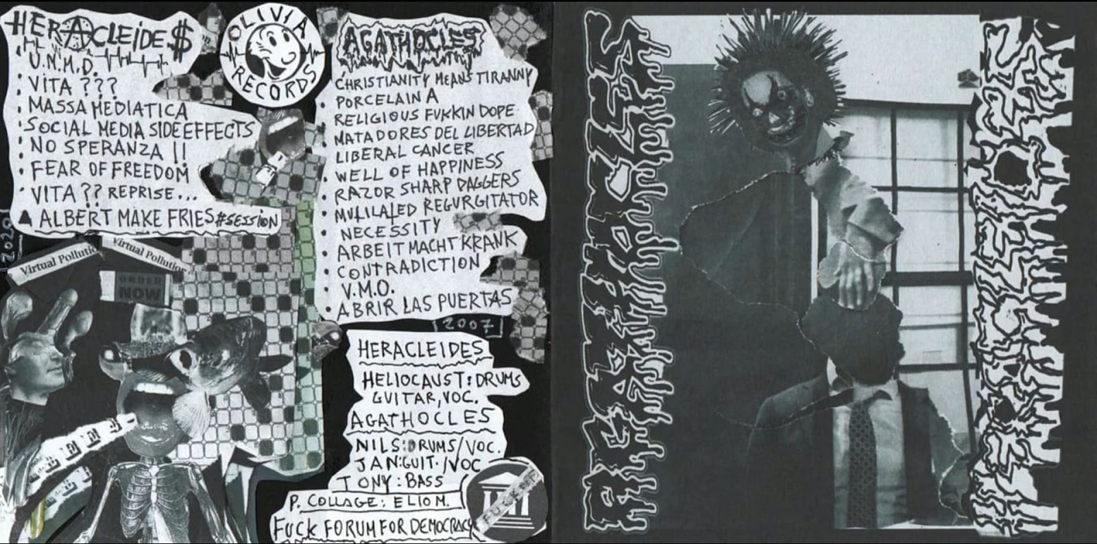 AGATHOCLES - Agathocles / Heracleides cover 