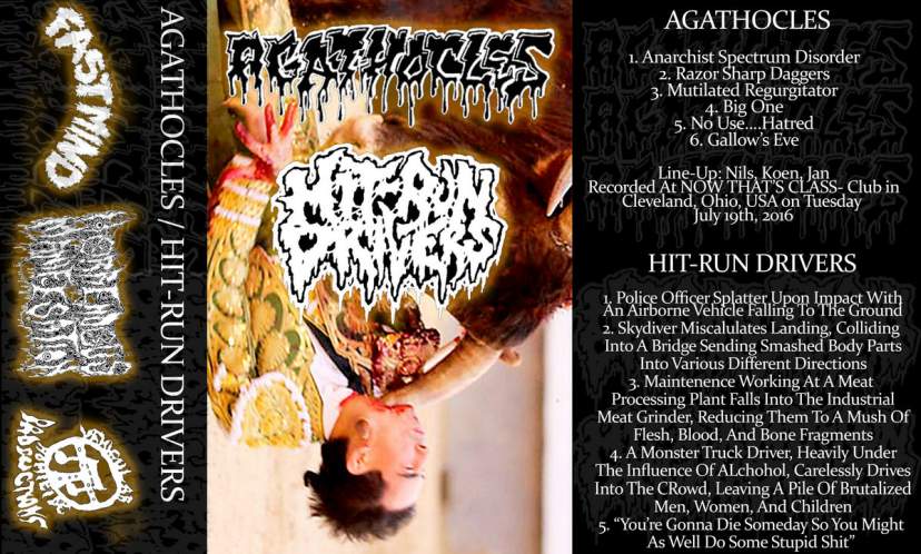 AGATHOCLES - Agathocles / Hit-Run Drivers cover 