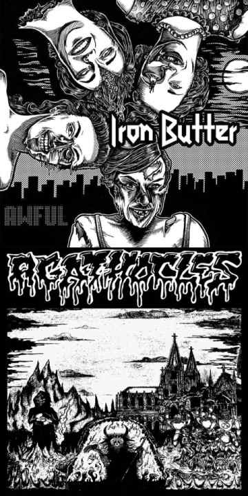 AGATHOCLES - Agathocles / Iron Butter cover 