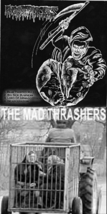 AGATHOCLES - Agathocles / The Mad Thrashers cover 