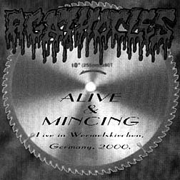 AGATHOCLES - Alive & Mincing cover 
