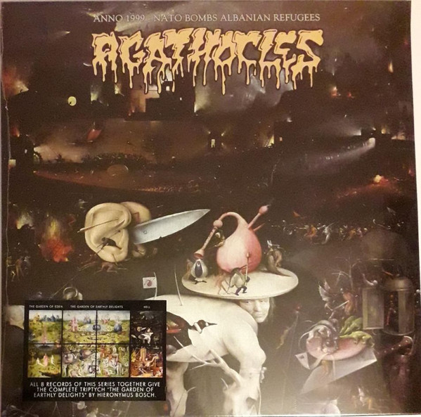 AGATHOCLES - Anno 1999 - NATO Bombs Albanian Refugees cover 