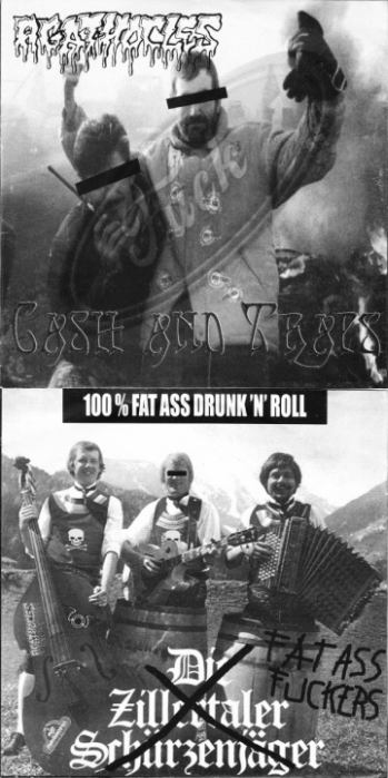 AGATHOCLES - Cash and Traps / 100% Fat Ass Drunk 'n' Roll cover 