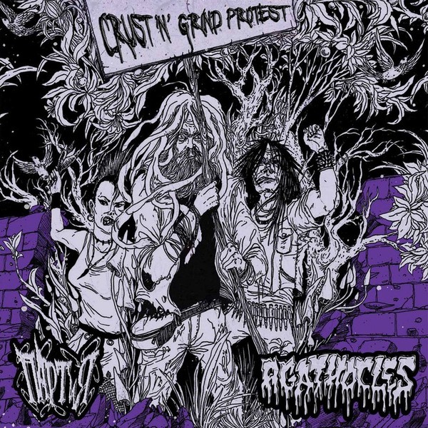 AGATHOCLES - Crust'n' Grind Protest cover 