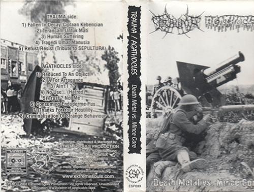 AGATHOCLES - Death Metal vs. Mince Core cover 