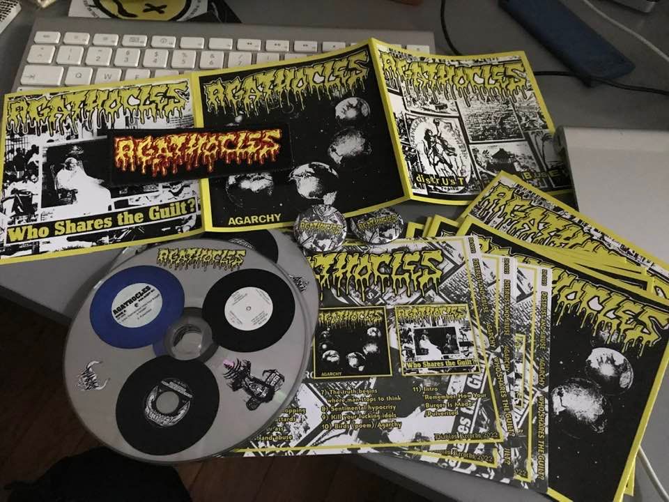 AGATHOCLES - Distrust and Abuse / Agarchy / Who Shares the Guilt? cover 