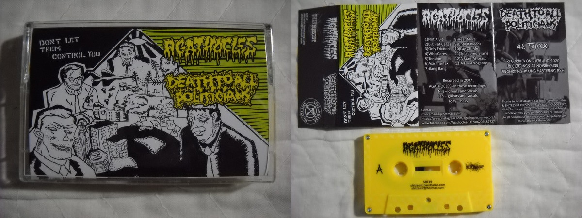 AGATHOCLES - Don't Let Them Control You cover 