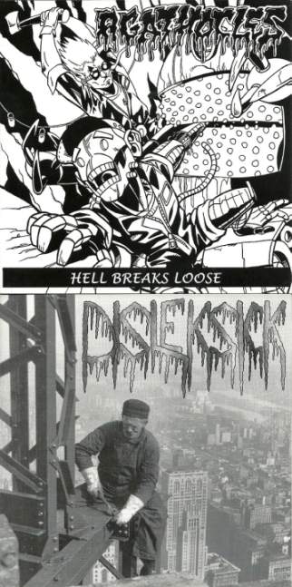 AGATHOCLES - Hell Breaks Loose / Untitled cover 