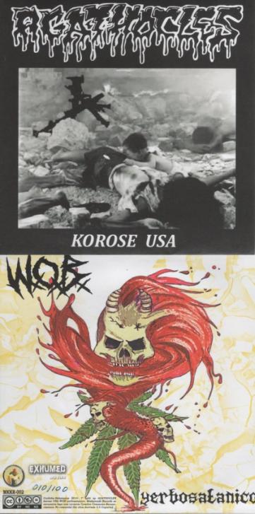 AGATHOCLES - Korose USA / Yerbosatanico cover 