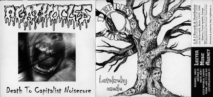AGATHOCLES - Letokruhy Osudu / Death to Capitalist Noisecore cover 