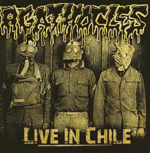 AGATHOCLES - Live in Chile cover 