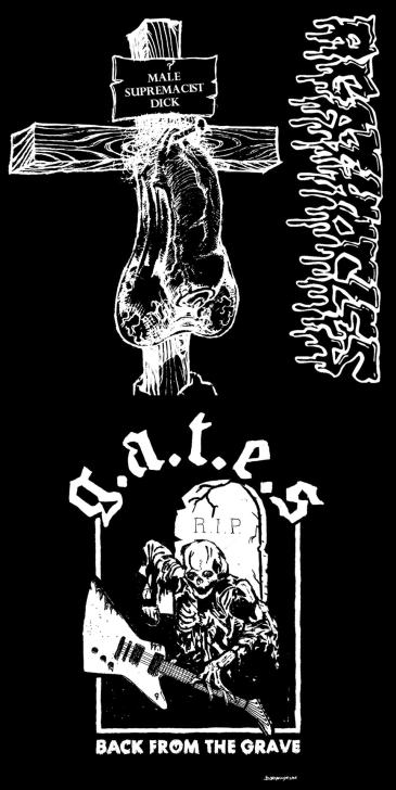 AGATHOCLES - Male Supremacist Dick / Back from the Grave cover 