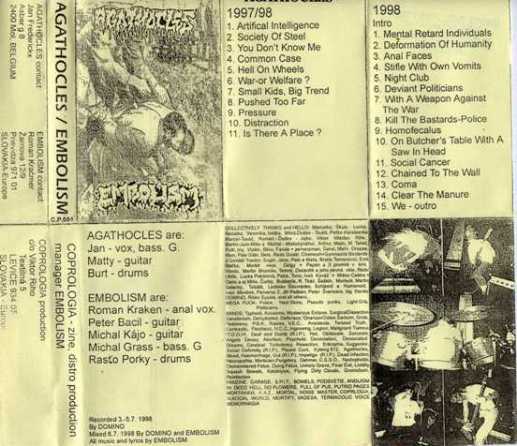 AGATHOCLES - Mental Retard Individuals cover 