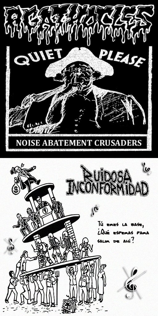 AGATHOCLES - Noise Abatement Crusaders / Tú eres la base, ¿qué esperas para salir de ahí? cover 