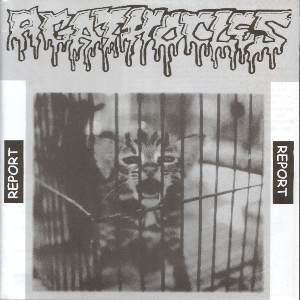 AGATHOCLES - Report / Man is the Cruelest Animal cover 