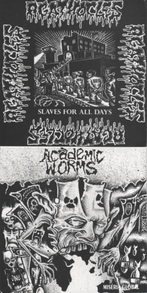 AGATHOCLES - Slaves for All Days / Miséria Global cover 