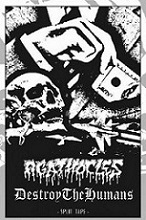 AGATHOCLES - Split Tape (Agathocles / DestroyTheHumans) cover 