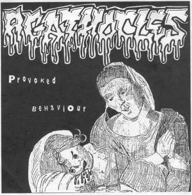 AGATHOCLES - Throne of Apprehension / Provoked Behaviour cover 