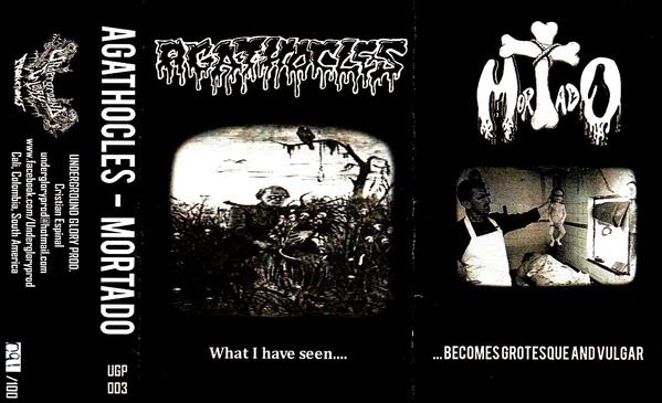 AGATHOCLES - What I Have Seen... / ...Becomes Grotesque and Vulgar cover 