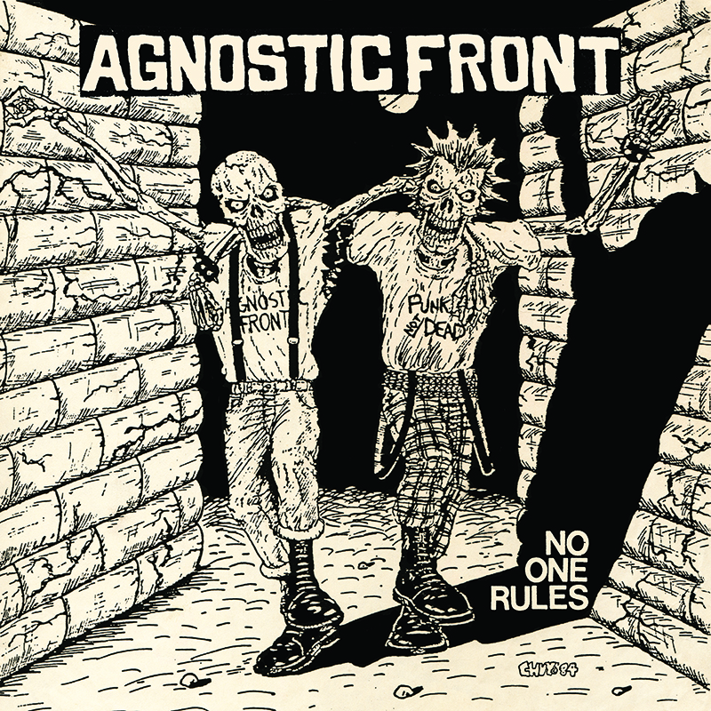 AGNOSTIC FRONT - No One Rules cover 