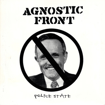 AGNOSTIC FRONT - Police State cover 