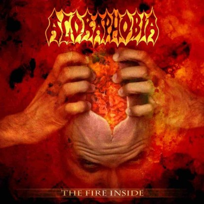 AGORAPHOBIA (BW) - The Fire Inside cover 
