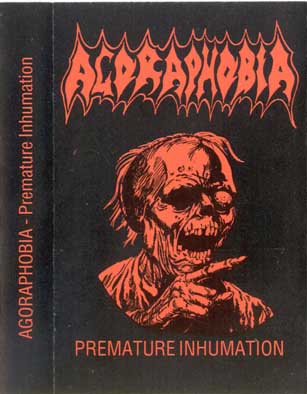 AGORAPHOBIA (BW) - Premature Inhumation cover 