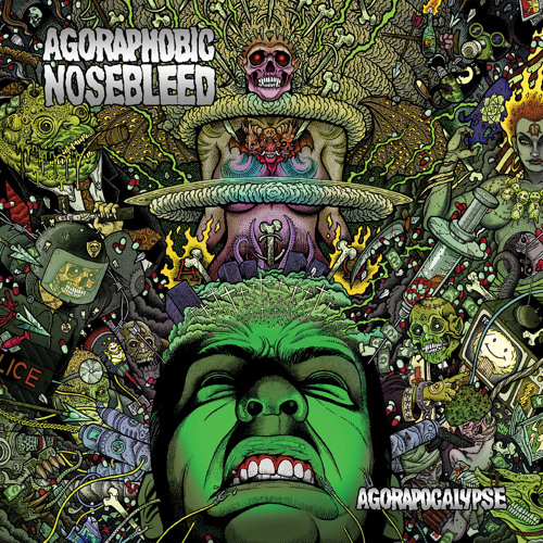 AGORAPHOBIC NOSEBLEED - Agorapocalypse cover 